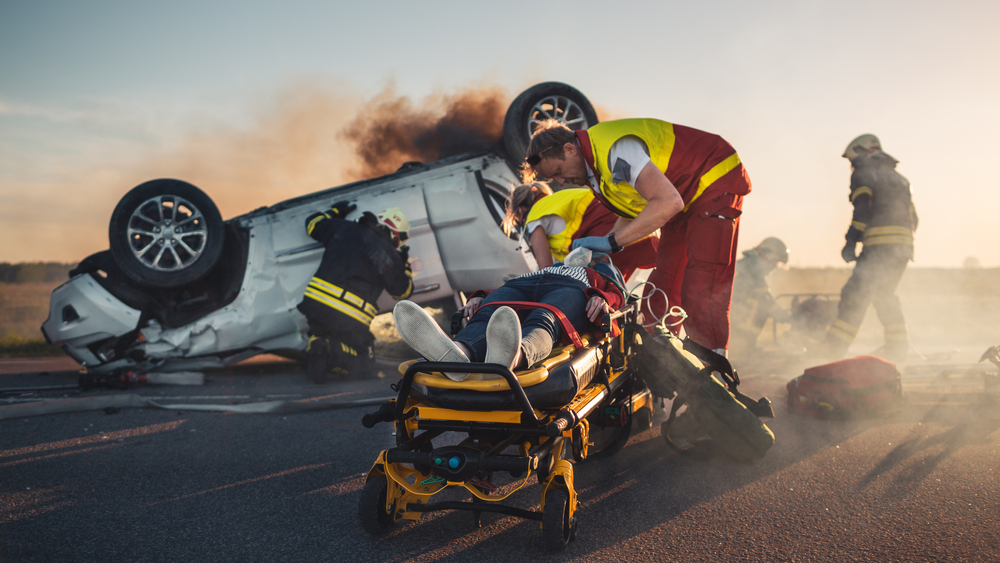 One Person Airlifted to Local Hospital Following Hunterdon County Crash